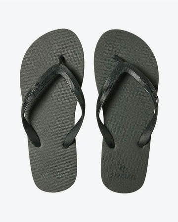 Rip Curl Brand Logo Bloom Open Toe Jandal - Black